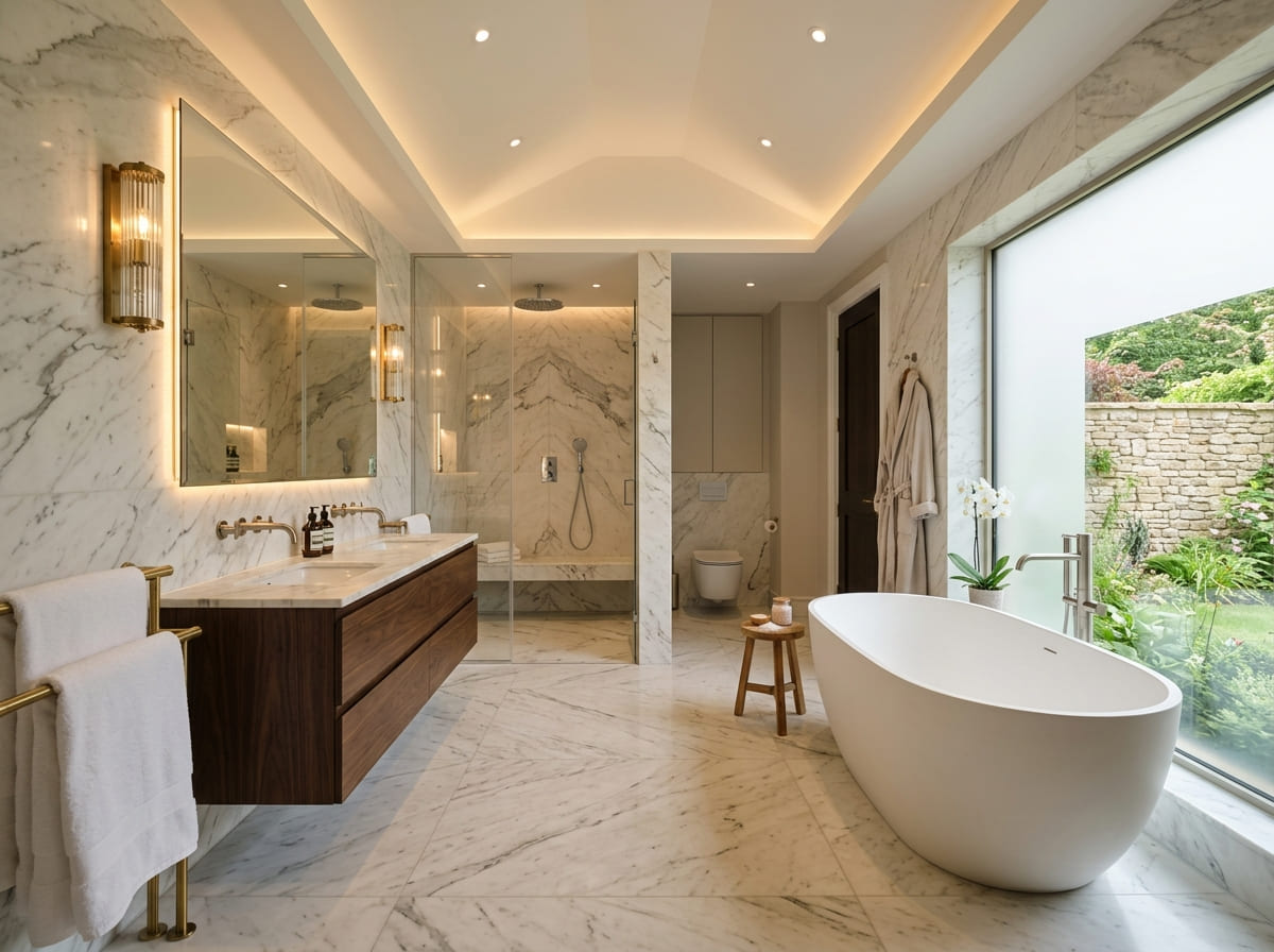 Custom Bathroom Renovation in Rosharon